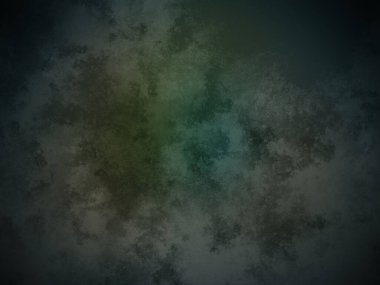 Yeşil ve siyah bir arkaplan ve karanlık bir merkez.