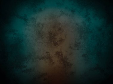 Koyu mavi ve yeşil arka plan, kırmızı ve siyah saat.