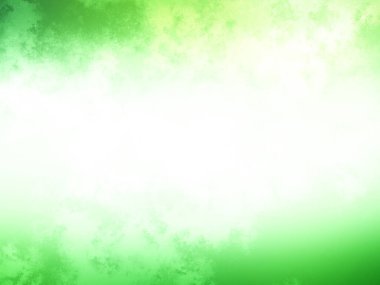 Bulanık efektli yeşil ve beyaz bir arkaplan