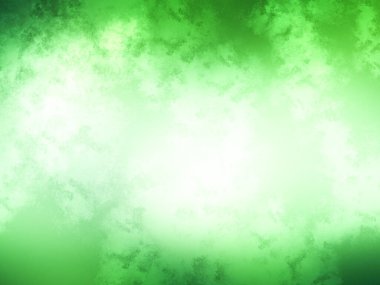 Bulanık efektli yeşil ve beyaz bir arkaplan