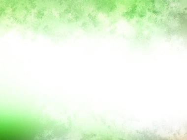 Bulanık kenarlı yeşil ve beyaz bir arkaplan