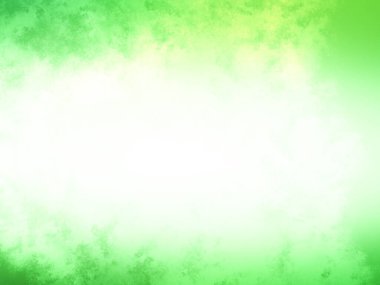 Bulanık efektli yeşil ve beyaz bir arkaplan