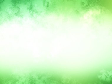 Bulanık efektli yeşil ve beyaz bir arkaplan