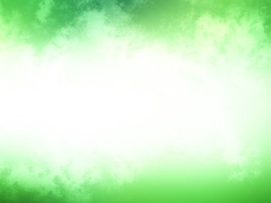 Bulanık efektli yeşil ve beyaz bir arkaplan
