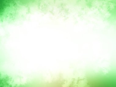 Bulanık gökyüzü ile yeşil ve beyaz bir arkaplan