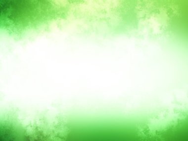 Yeşil ve beyaz arka plan ve ışık