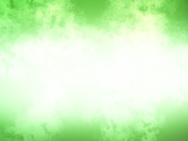 Bulanık efektli yeşil ve beyaz bir arkaplan
