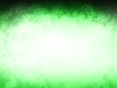 Siyah arkaplan ile yeşil sisli bir arka plan