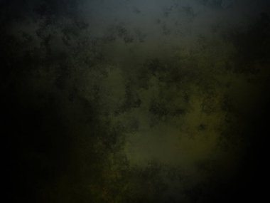 Siyah ve yeşil arkaplan ve saat.