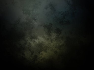 Karanlık gökyüzü ile siyah ve yeşil bir arkaplan