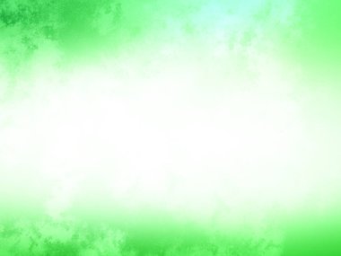 Gökyüzü ve bulutları olan yeşil ve beyaz bir arkaplan