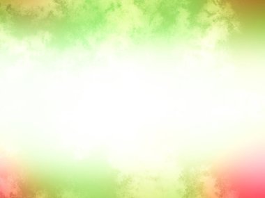 Beyaz kenarlı yeşil ve kırmızı bir arkaplan