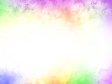 Beyaz merkezli renkli bir arkaplan