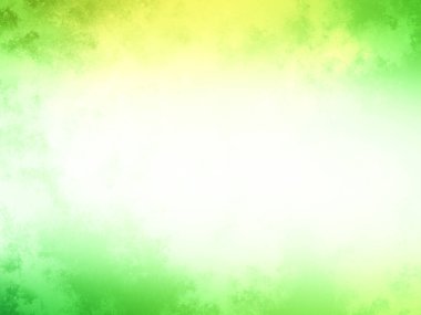 Yeşil ve sarı bir arka plan ve soluk bir etki
