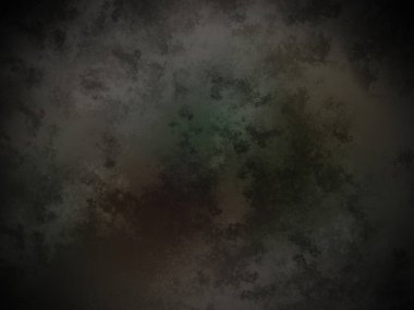 Siyah ve yeşil bir arka plan ve karanlık bir merkez.