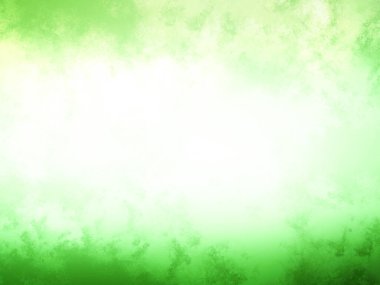 Bulanık efektli yeşil ve beyaz bir arkaplan