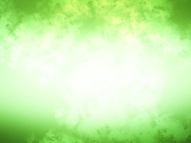 Yeşil ve beyaz arka plan ve ışık