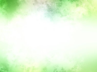 Yeşil ve beyaz arka plan ve ışık