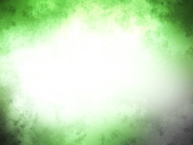 Yeşil ve beyaz arka plan ve ışık