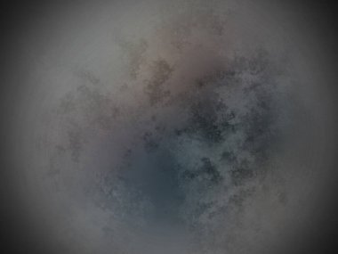 Mavi ve mor gökyüzünün dairesel bir resmi