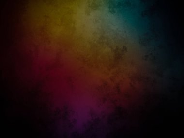 Siyah arkaplanı olan renkli bir arkaplan