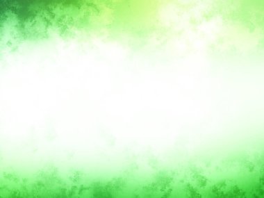 Bulanık efektli yeşil ve beyaz bir arkaplan