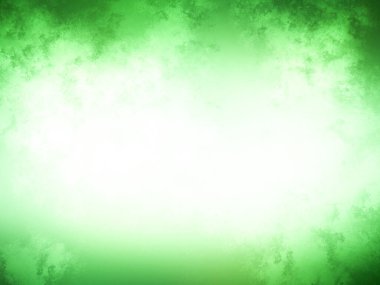 Ortasında ışık olan yeşil bir arkaplan