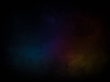 koyu bir arkaplan ve renkli bir ışık