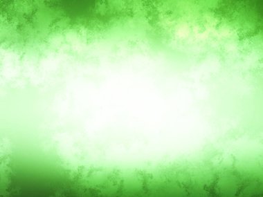 Ortasında ışık olan yeşil bir arkaplan