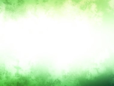 Bulanık efektli yeşil ve beyaz bir arkaplan
