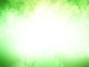 Yeşil ve beyaz arka plan ve ışık