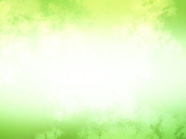 Gökyüzü ve bulutları olan yeşil ve beyaz bir arkaplan