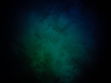 Siyah arkaplanı olan yeşil ve mavi bir arkaplan