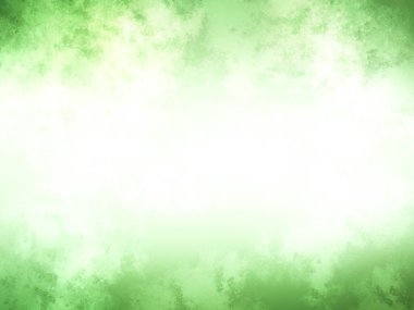 Bulanık efektli yeşil ve beyaz bir arkaplan