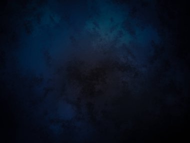 Siyah beyaz saati olan koyu mavi bir arkaplan.