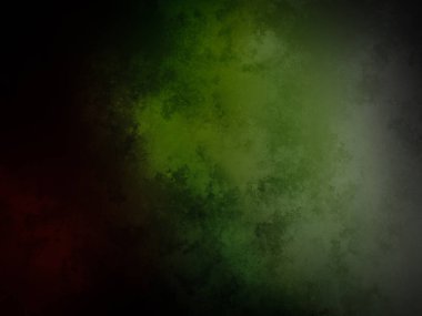 Siyah arkaplanı olan yeşil ve kırmızı bir arkaplan