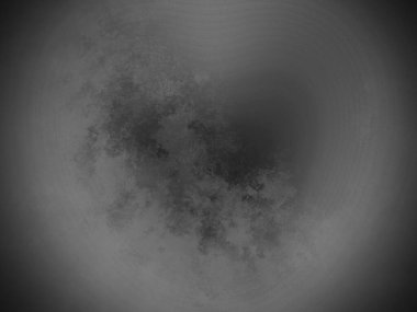 Dairesel bir nesnenin siyah beyaz fotoğrafı