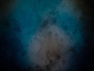 Beyaz ve siyah saati olan mavi ve siyah bir arkaplan