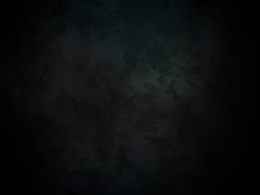 Siyah ve mavi renk şemasına sahip koyu bir arkaplan