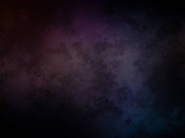 Mor ve mavi ışıklı koyu bir arkaplan.