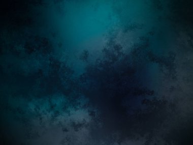 Koyu mavi ve siyah arkaplan ve beyaz saat.