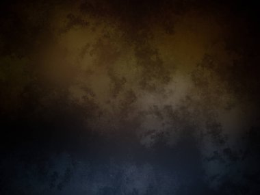 Üzerinde saat olan karanlık ve bulutlu bir gökyüzü.