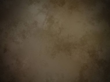 Siyah arka planı olan kahverengi bir duvar.