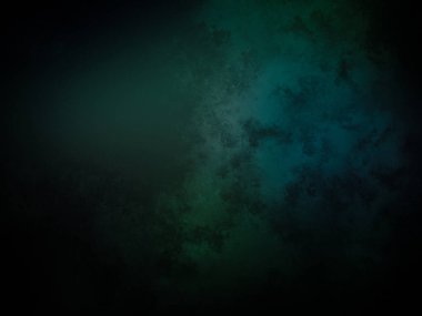 Koyu yeşil ve siyah arkaplan. Bulanık bir insan resmi.