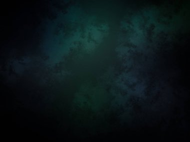 Koyu yeşil ve siyah arkaplan ve beyaz saat.