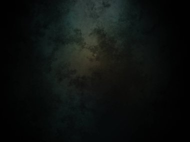 Siyah ve yeşil bir arkaplan ve siyah beyaz bir fotoğraf.