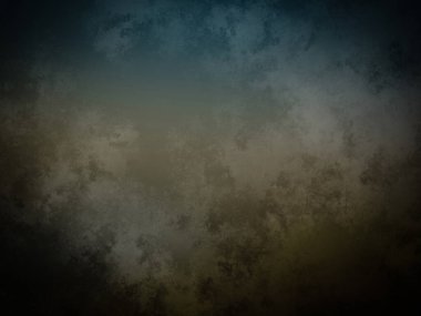 Koyu mavi ve yeşil arkaplan ve soluk bir doku.