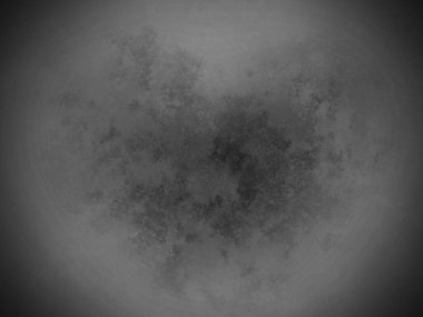 Bir kalp şeklinin siyah beyaz fotoğrafı.