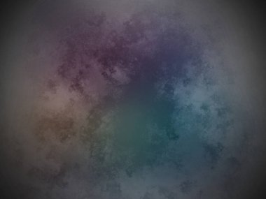 Gökkuşağı renkli bir çemberle bulanık bir arkaplan