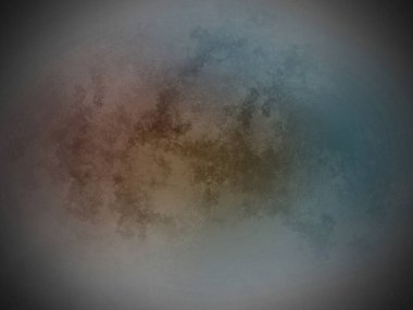 Mavi ve kahverengi arkaplanın bulanık görüntüsü